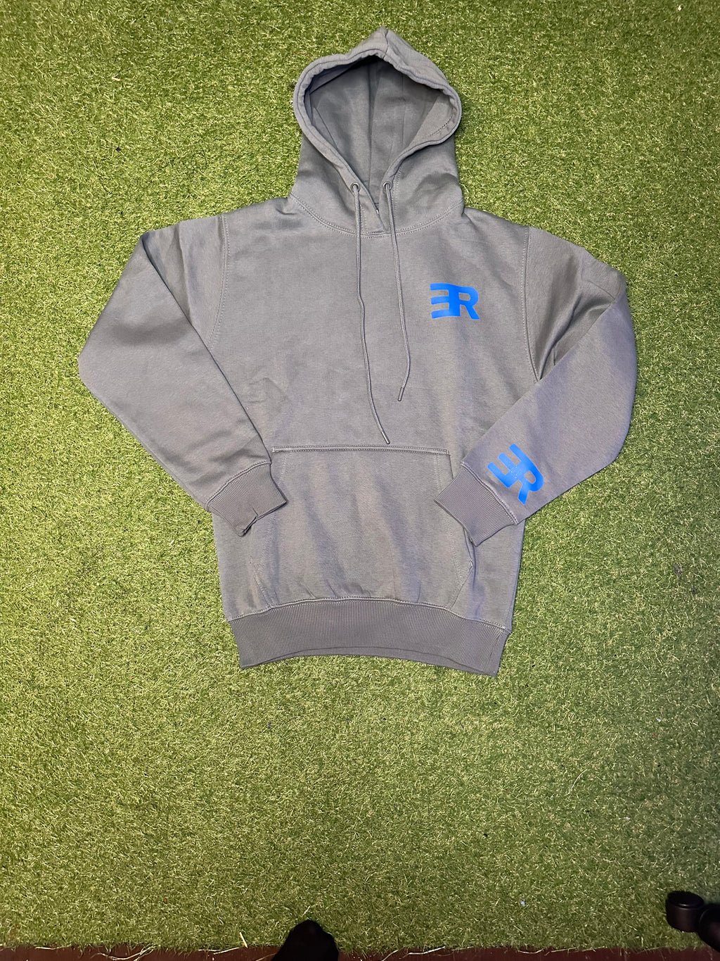 ER pullover Hoodie ( Wit Strings)