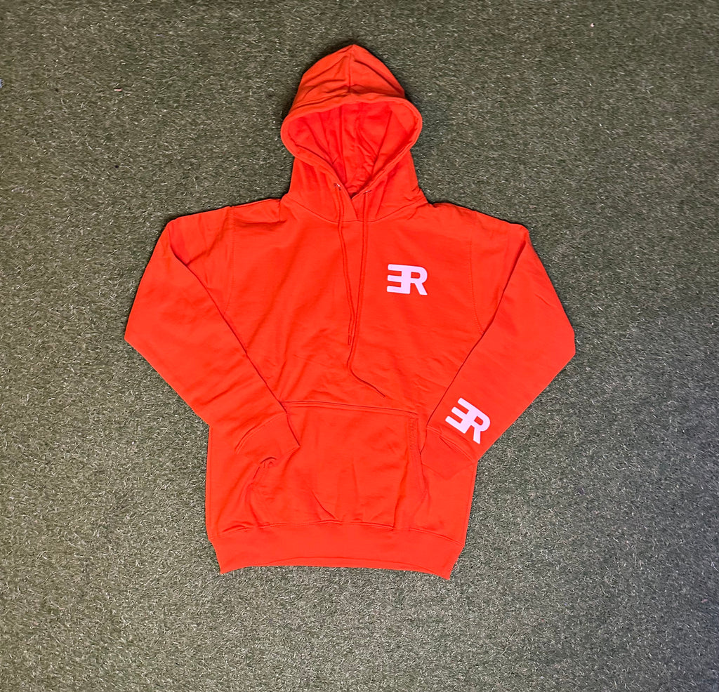 ER pullover Hoodie ( Wit Strings)