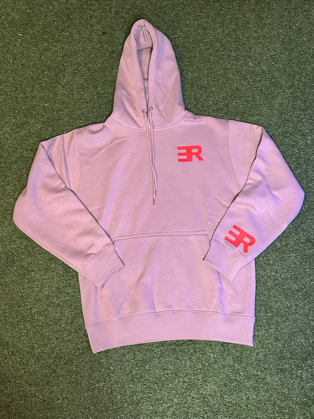 ER pullover Hoodie ( Wit Strings)
