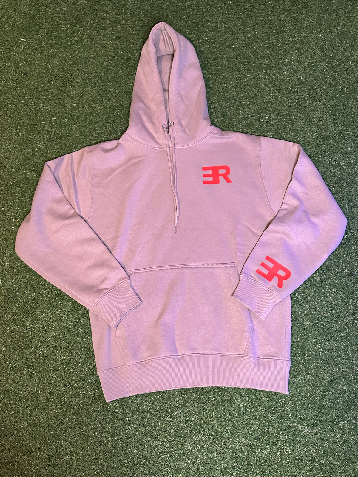 ER pullover Hoodie ( Wit Strings)